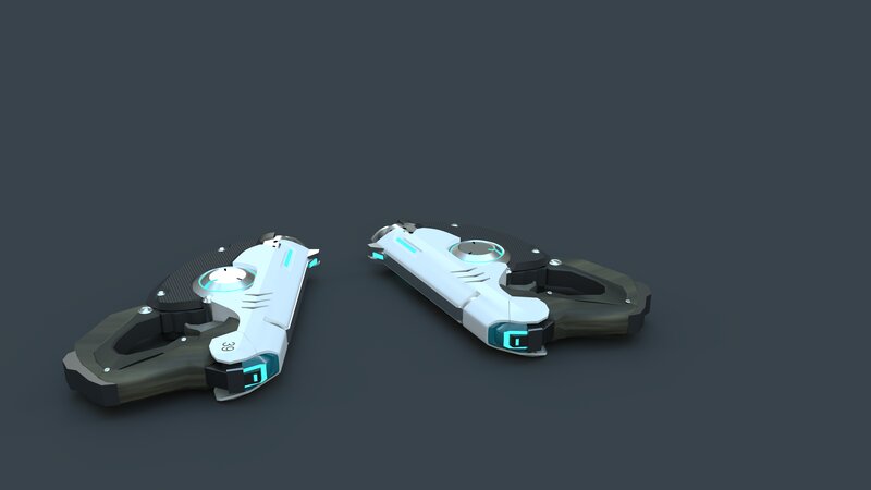 Futuristic Pistols
