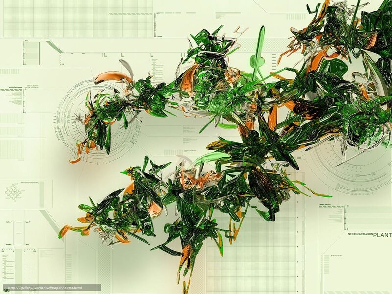 futuristic plant design