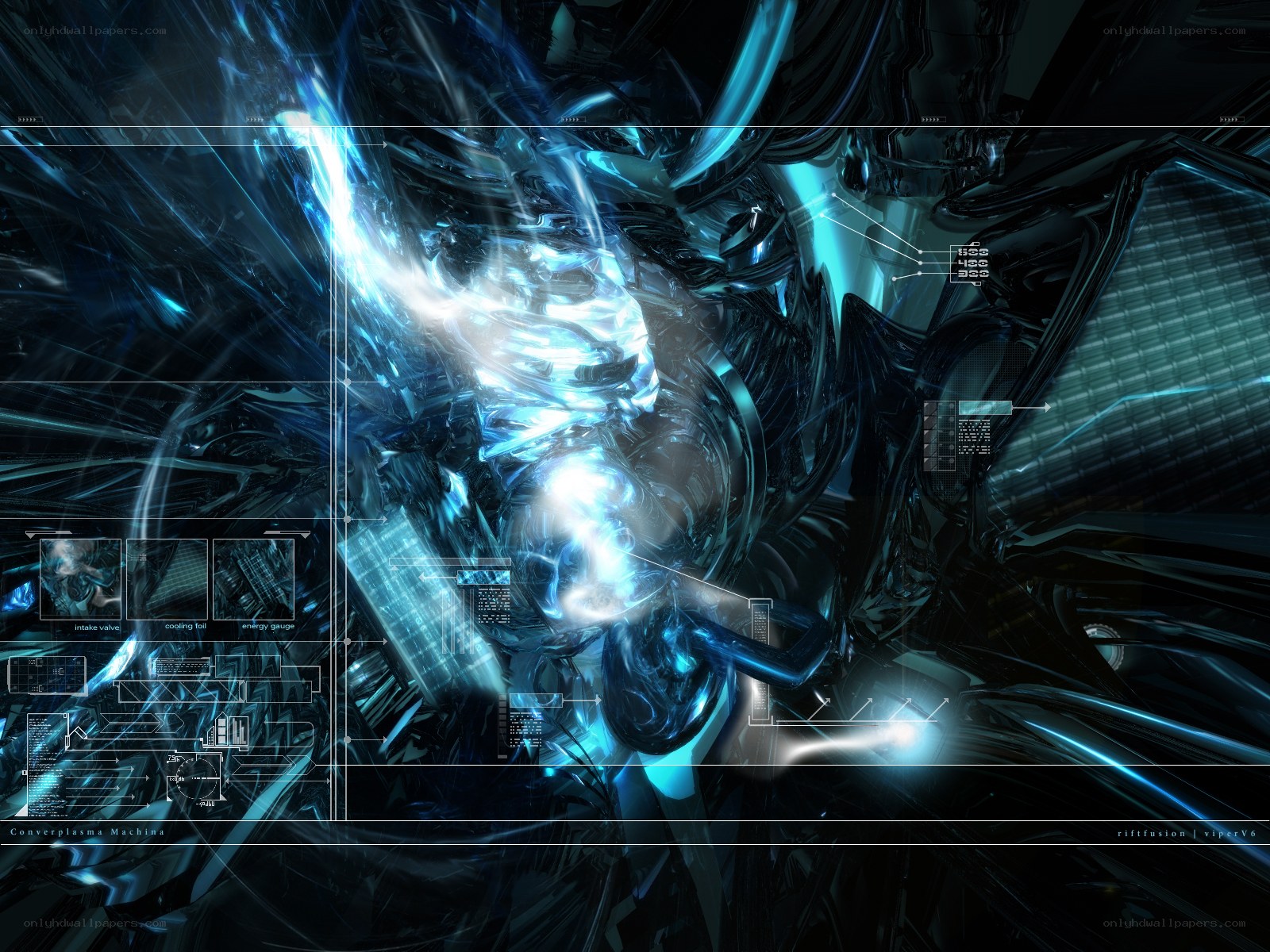 futuristic plasma machine