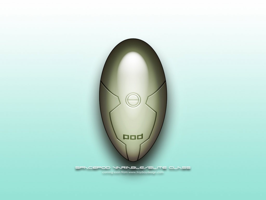 futuristic pod device