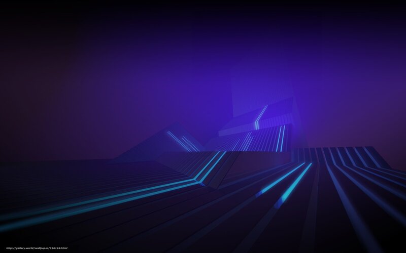 futuristic purple corridor