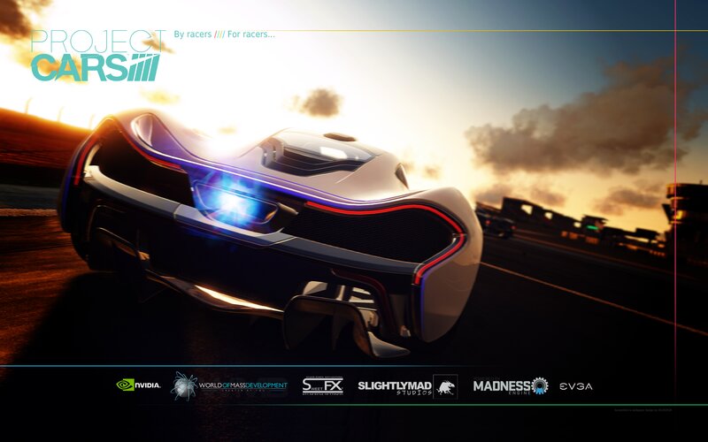 Futuristic Race Car — Black, Dramatic