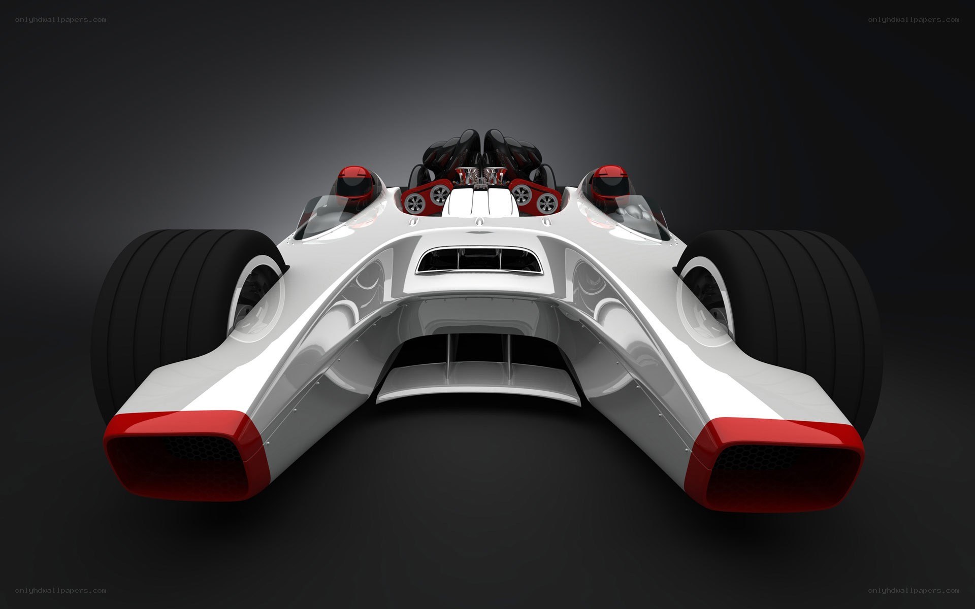 futuristic race car concept