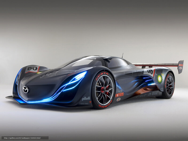 futuristic race car concept