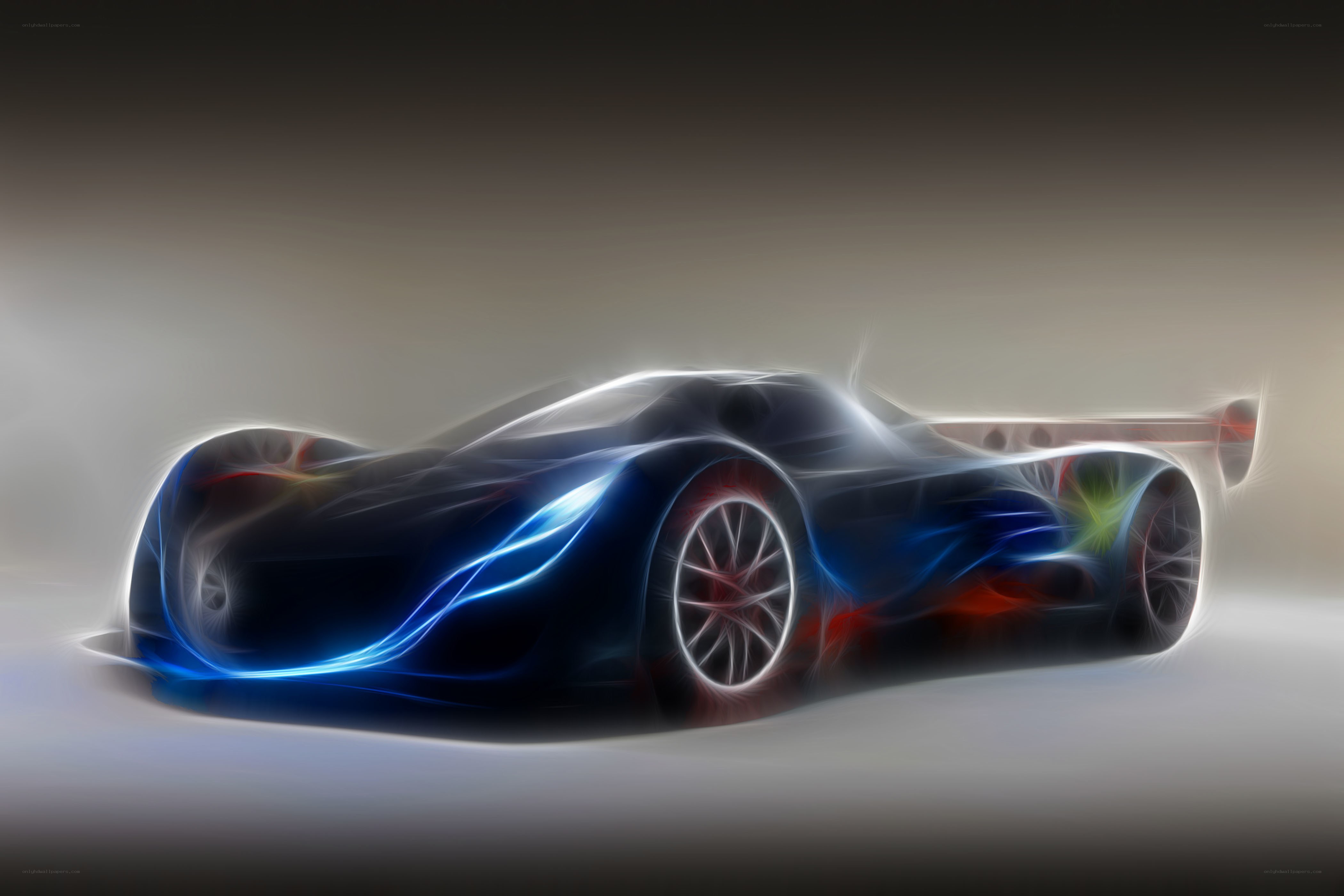 futuristic race car design