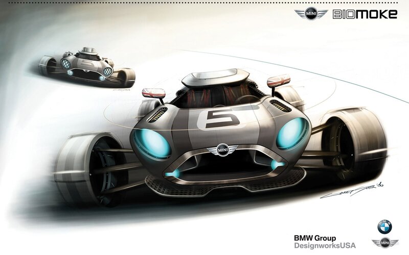 Futuristic Race Car — Silver, Dynamic, Digital Art, Race Car