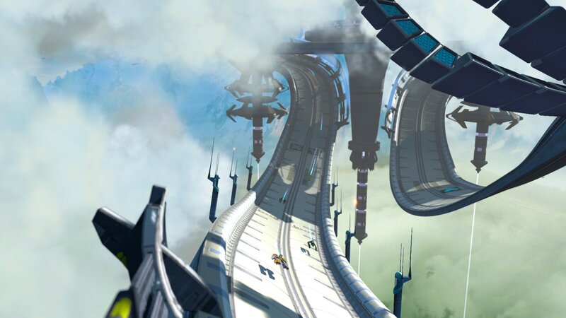 Futuristic Race Track