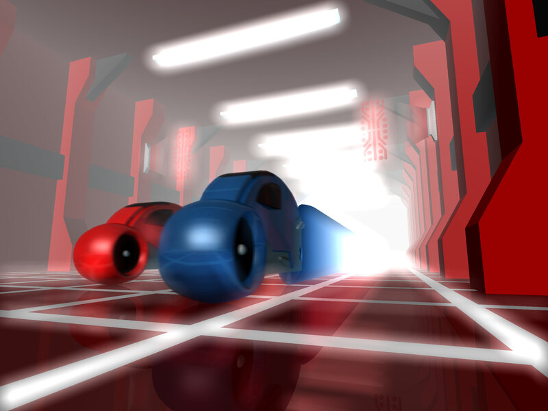 futuristic racing vehicles