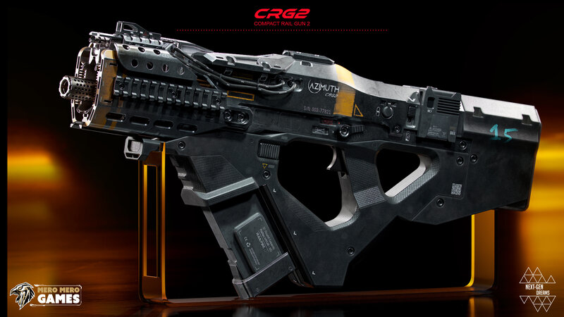 Futuristic Rail Gun