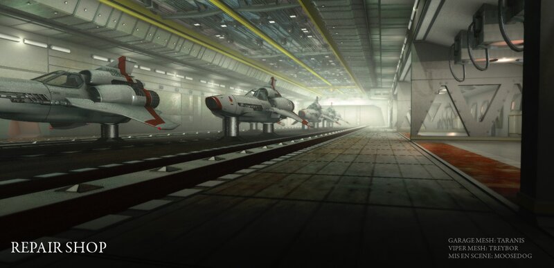 Futuristic Repair Shop