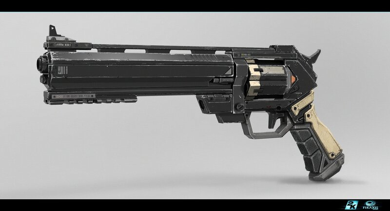 Futuristic Revolver