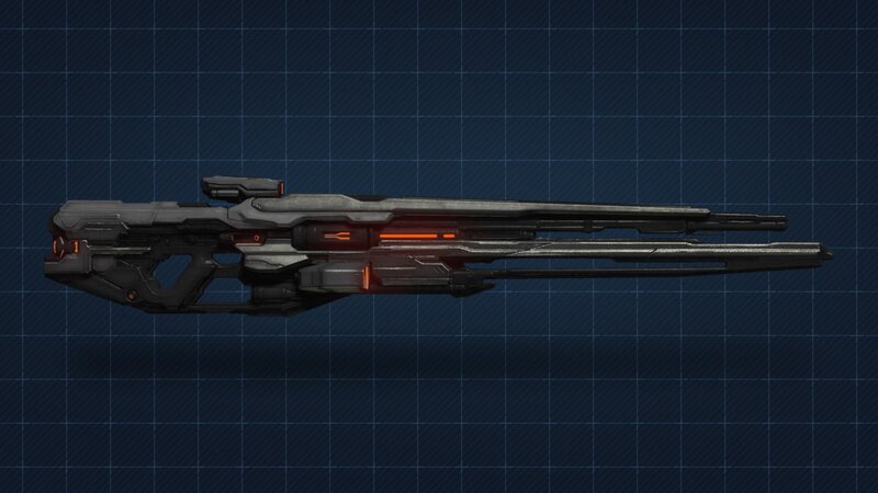 Futuristic Rifle — Blue, Neutral