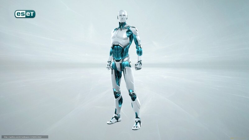 futuristic robot character