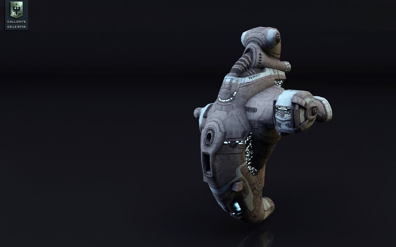 futuristic robot model