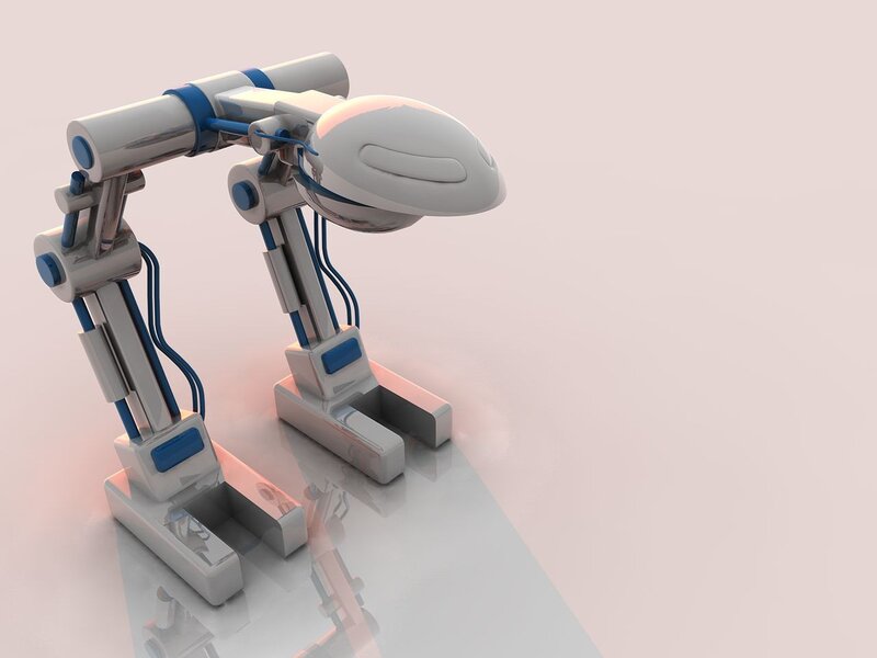 futuristic robotic arm