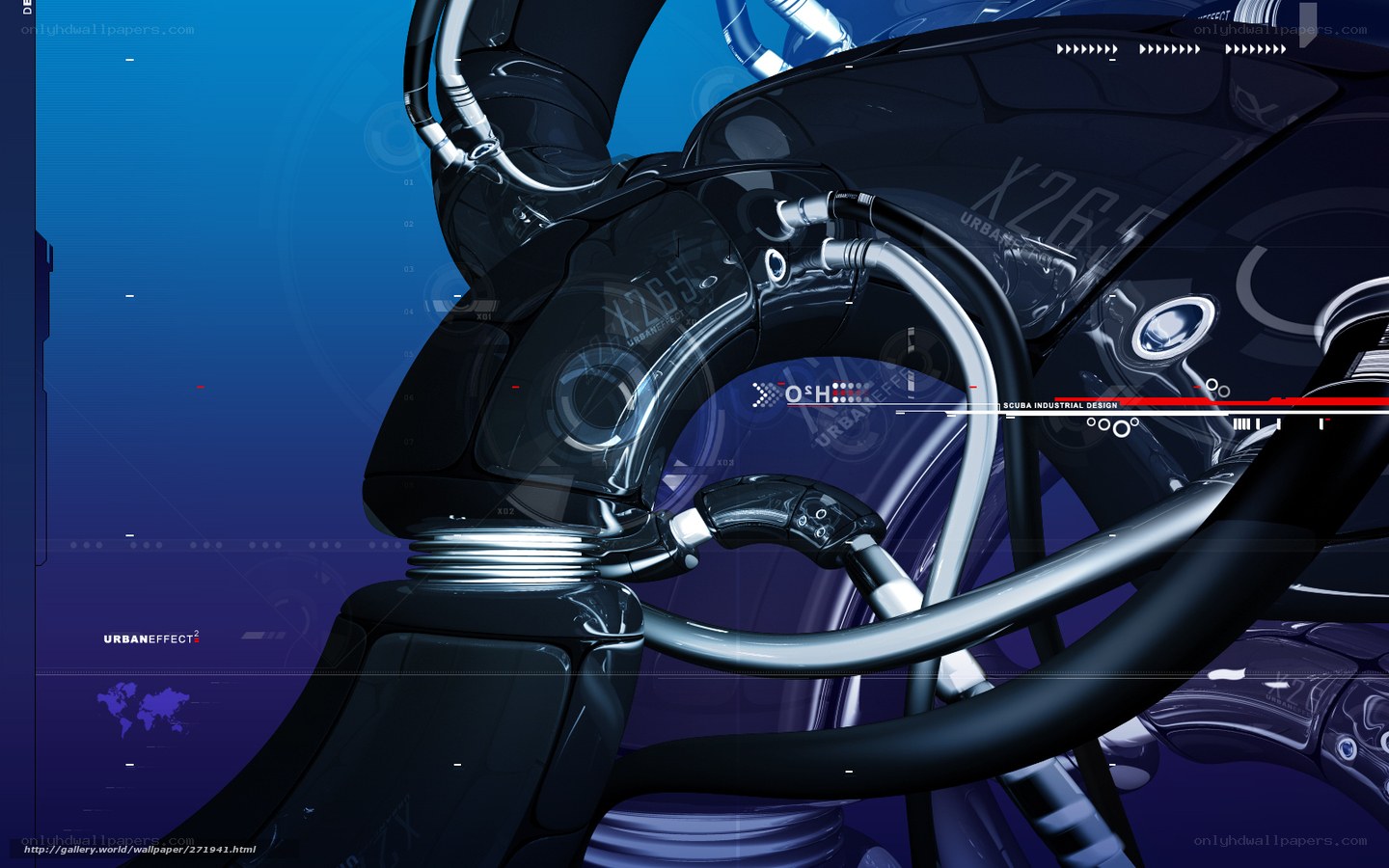 futuristic robotic arm