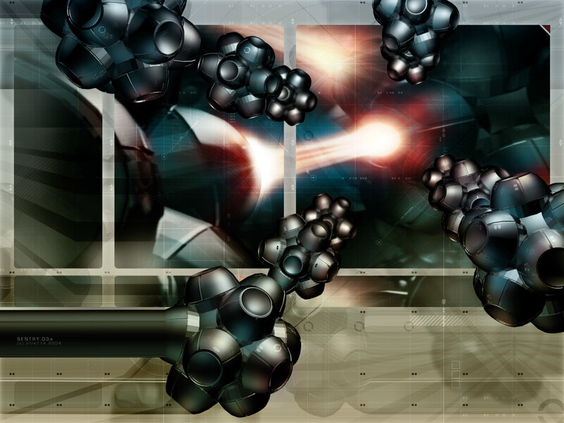 futuristic robotic arms