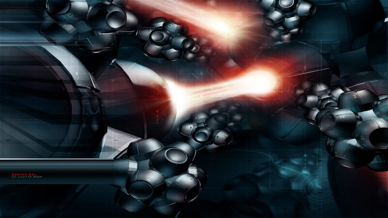 futuristic robotic combat