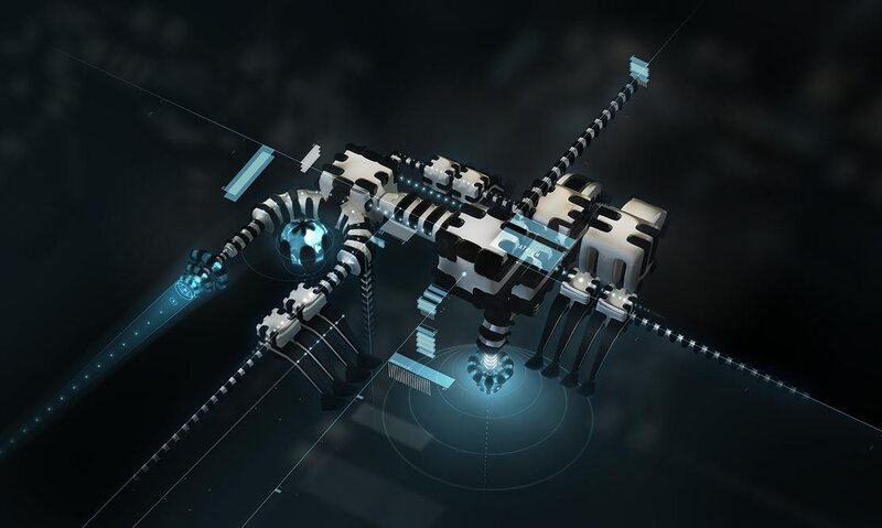 futuristic robotic structure