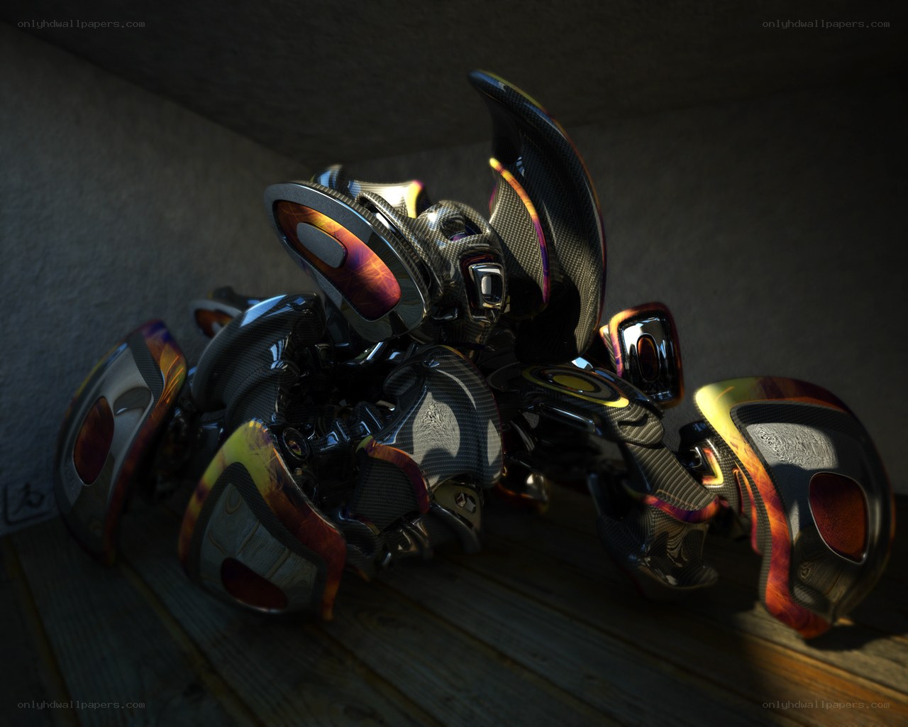 futuristic robotic vehicle