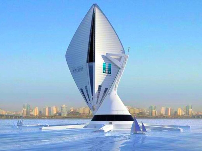futuristic sailboat design