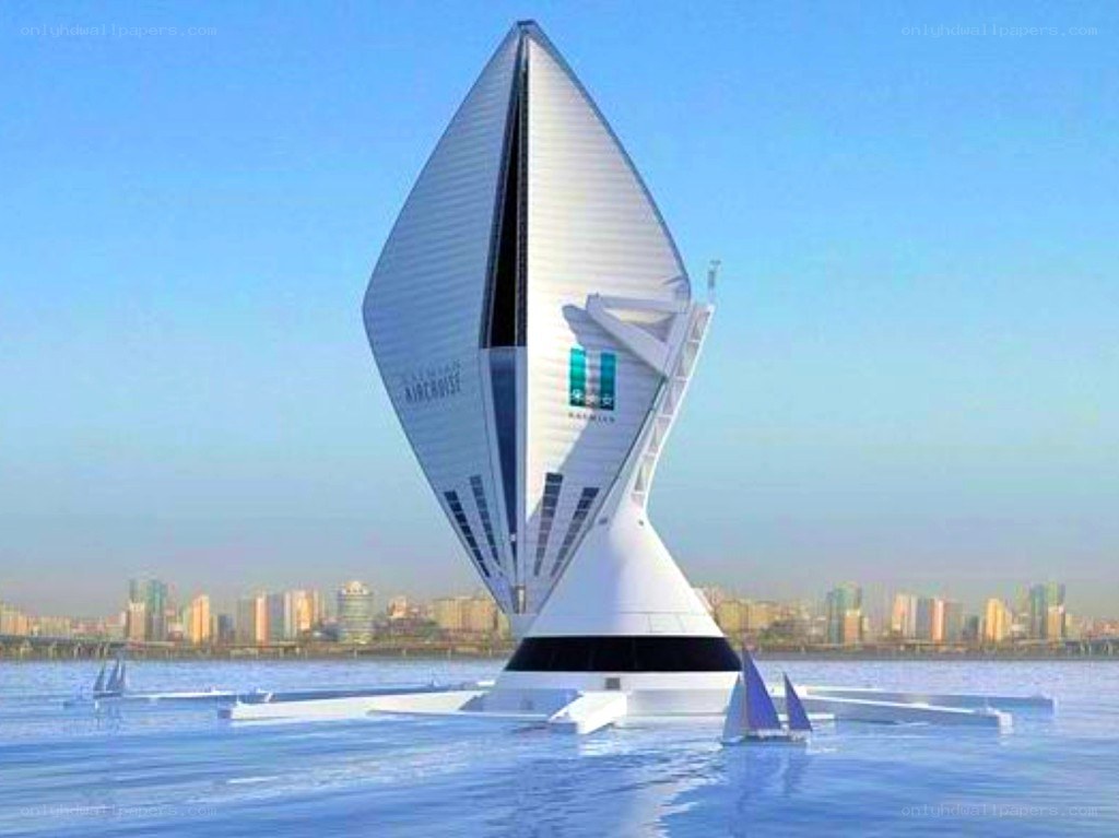 futuristic sailboat design