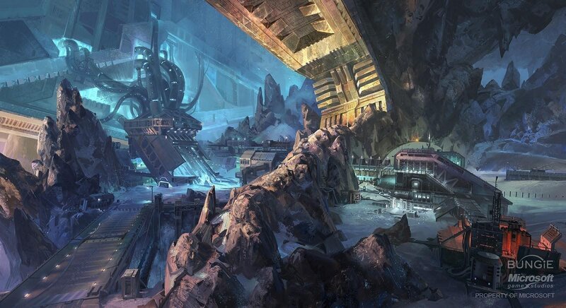 Futuristic Sci-fi Base