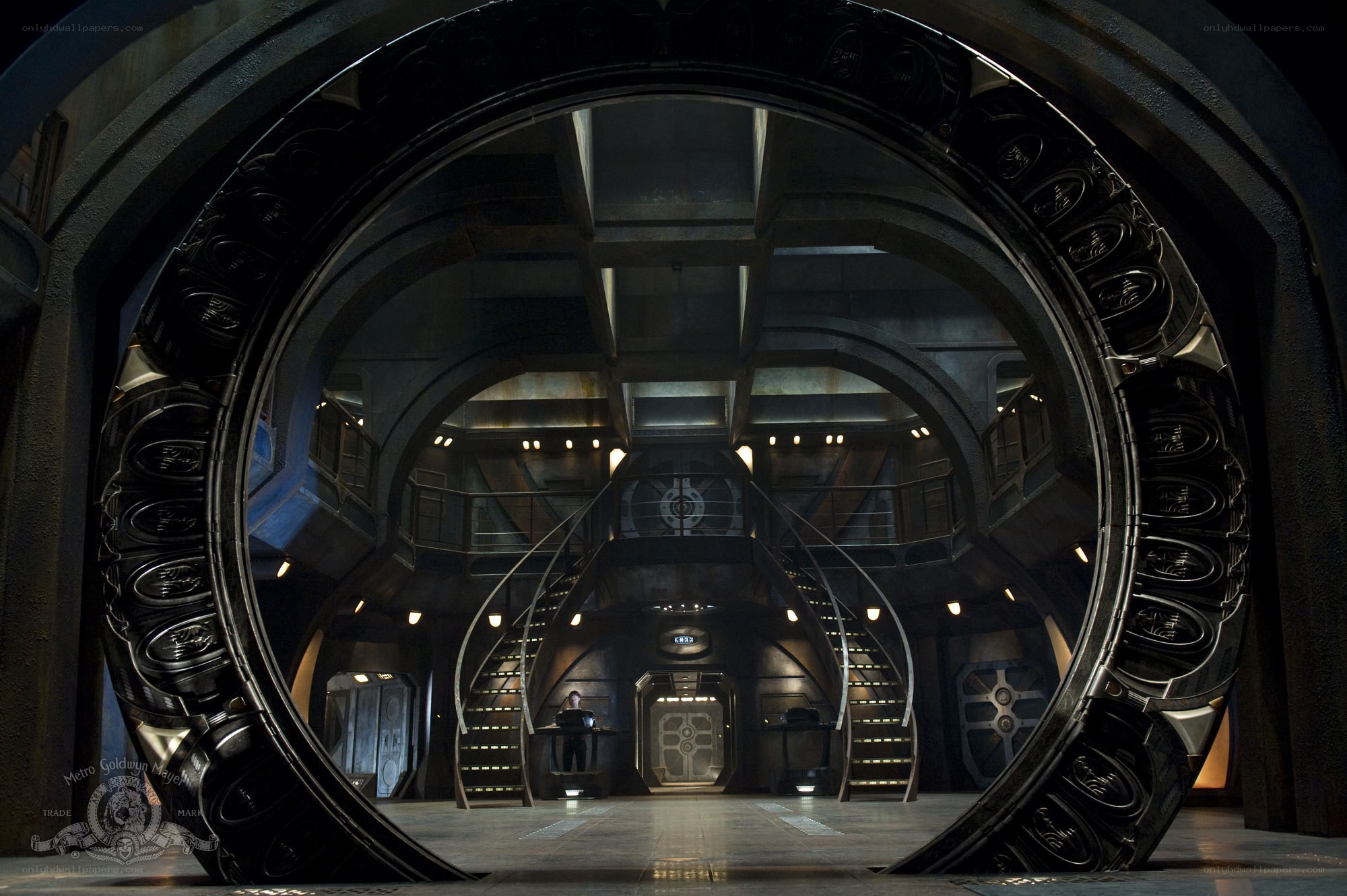 futuristic sci-fi interior