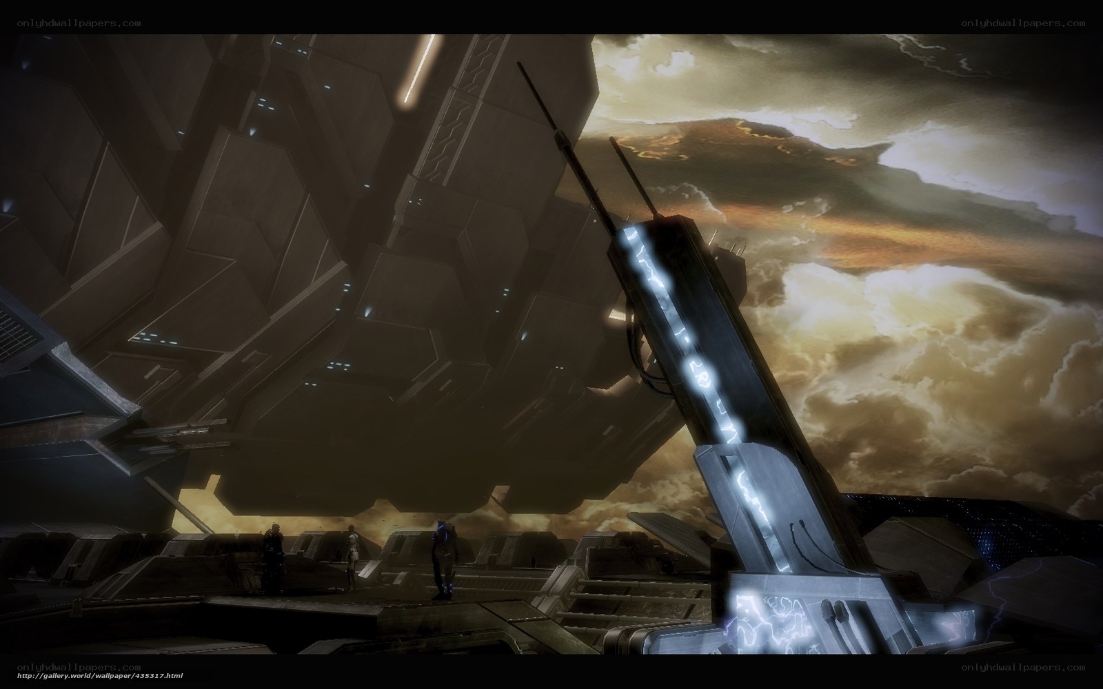 futuristic sci-fi landscape