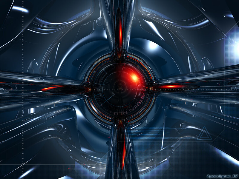 futuristic sci-fi tunnel