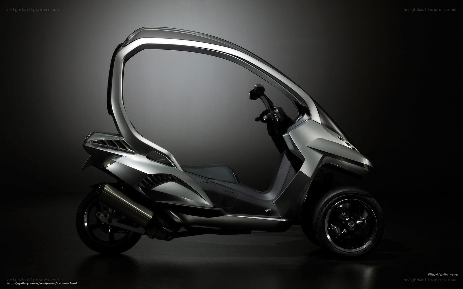 futuristic scooter concept