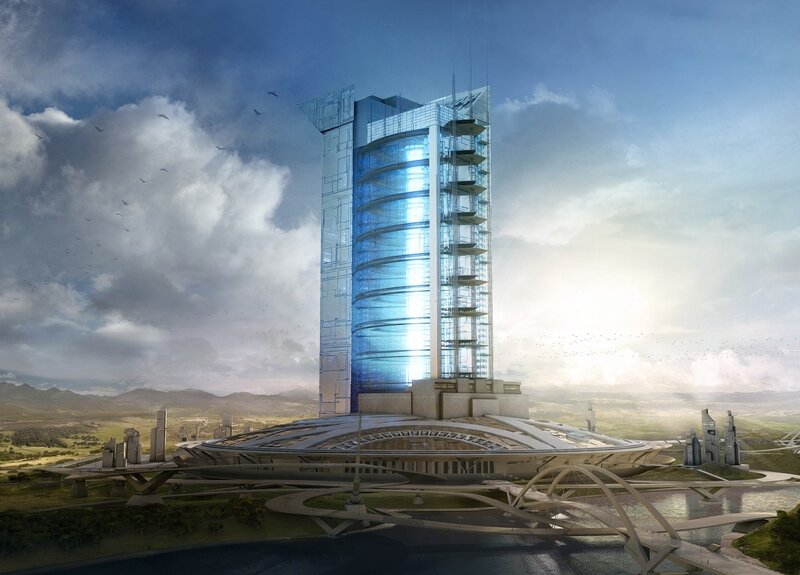 Futuristic Skyscraper