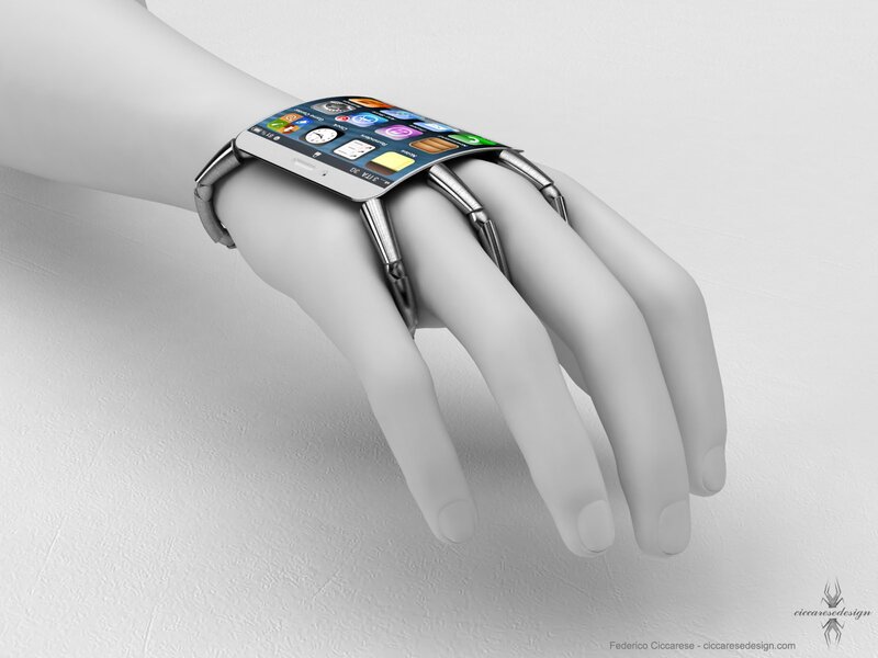 futuristic smartwatch concept