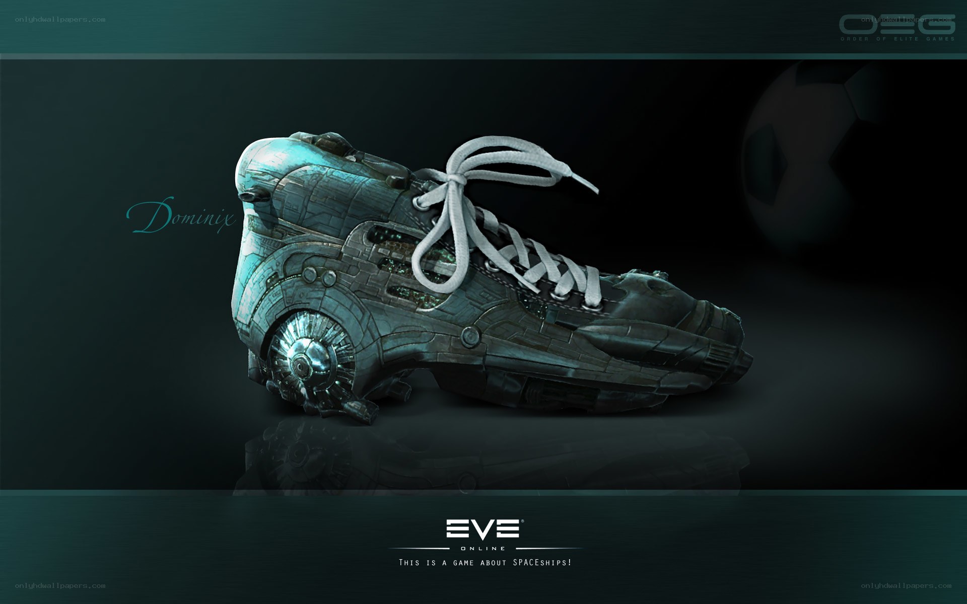 Futuristic sneaker concept art
