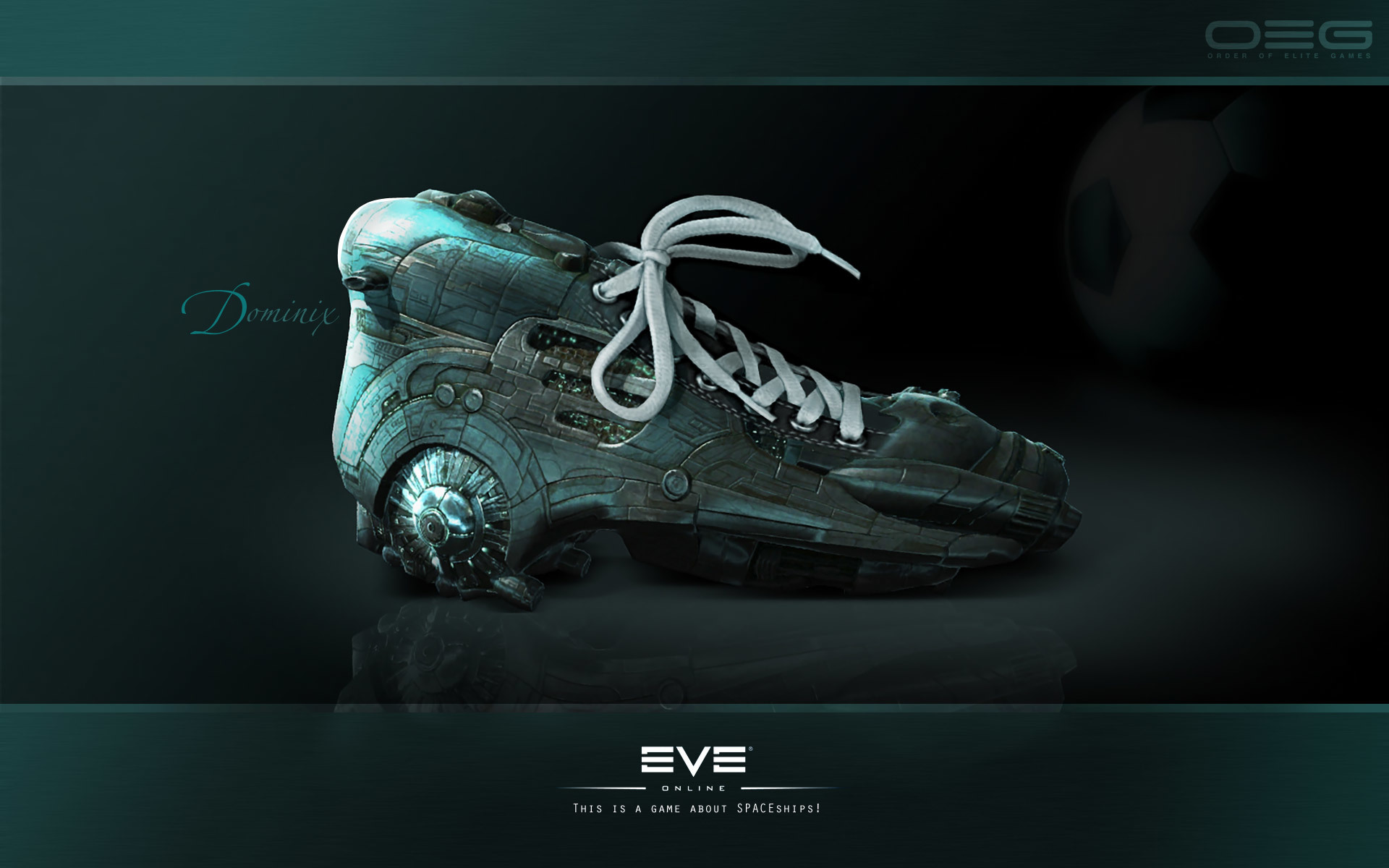 Futuristic sneaker concept art