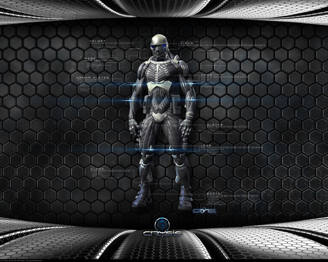 futuristic soldier armor design