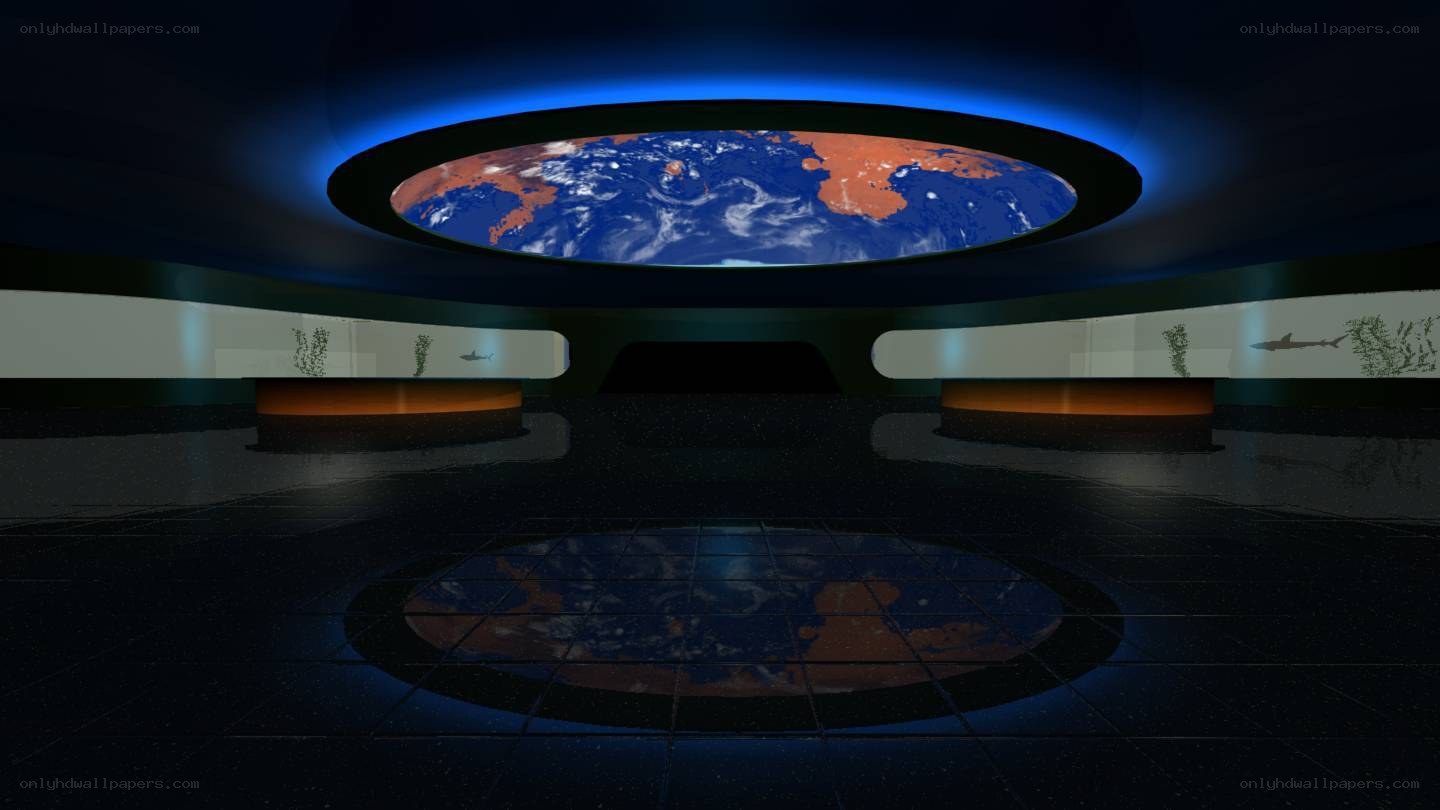 futuristic space observatory