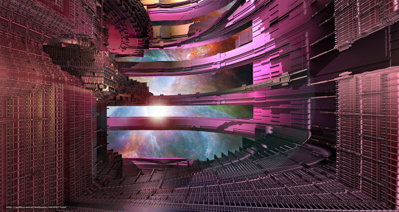 Futuristic Space Structure