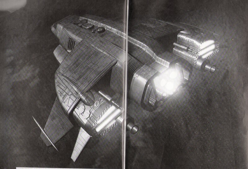 futuristic spacecraft concept art