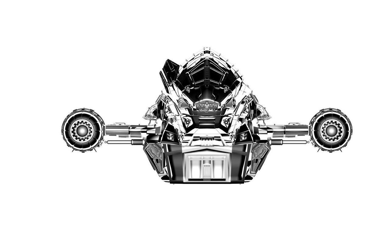 futuristic spacecraft design