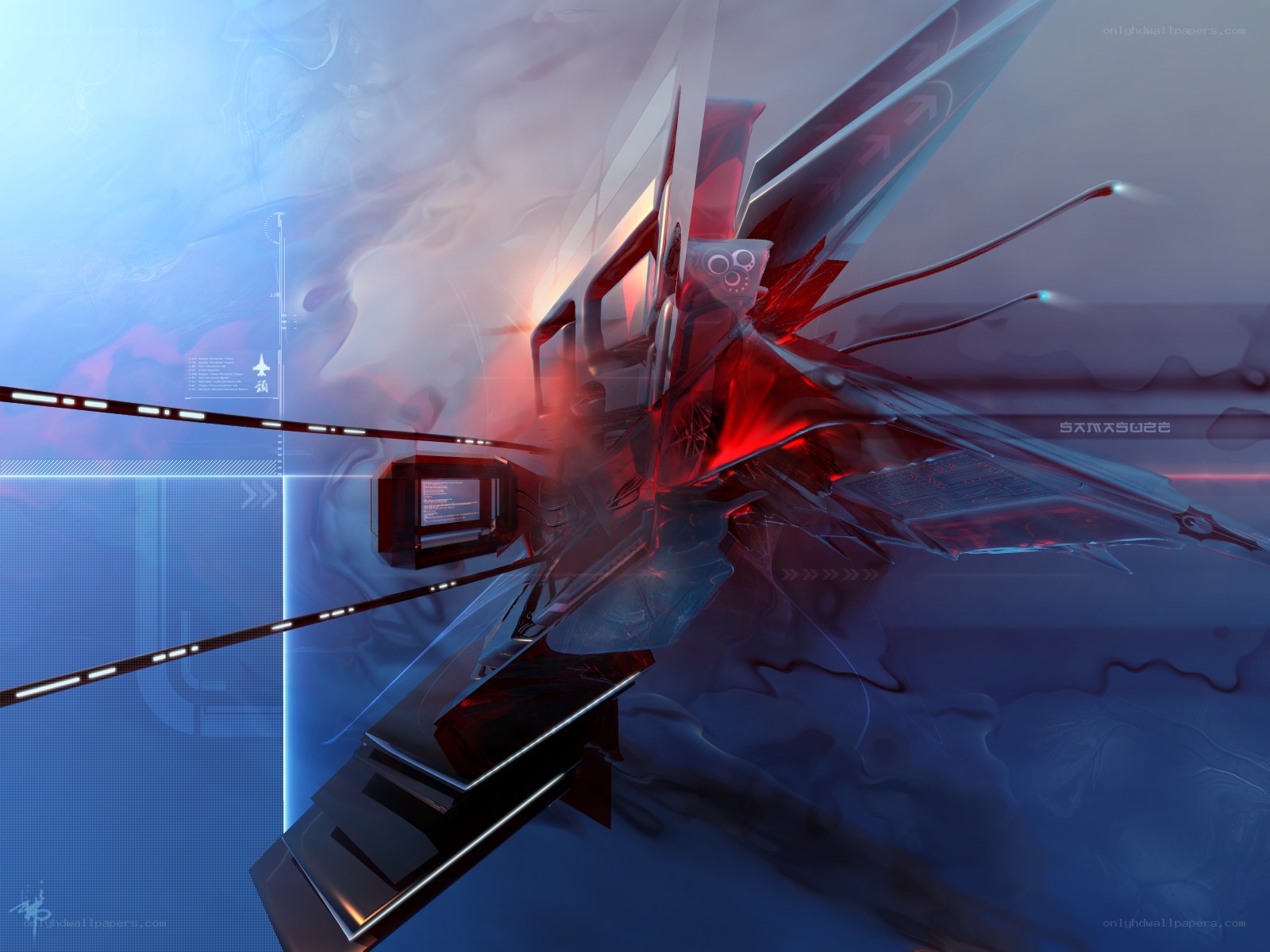 futuristic spacecraft design