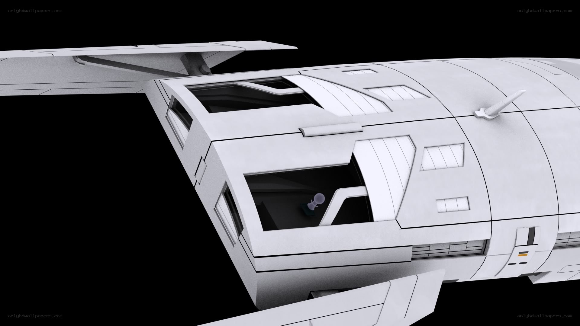 futuristic spacecraft design