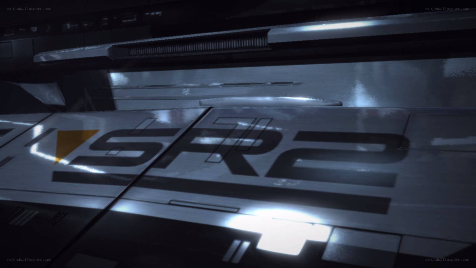 futuristic spacecraft panel