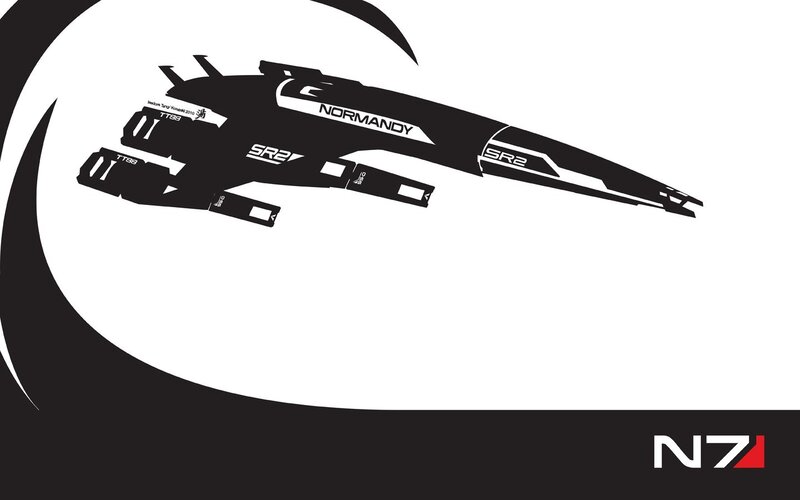 Futuristic Spaceship — Black, Dramatic, Vector Art