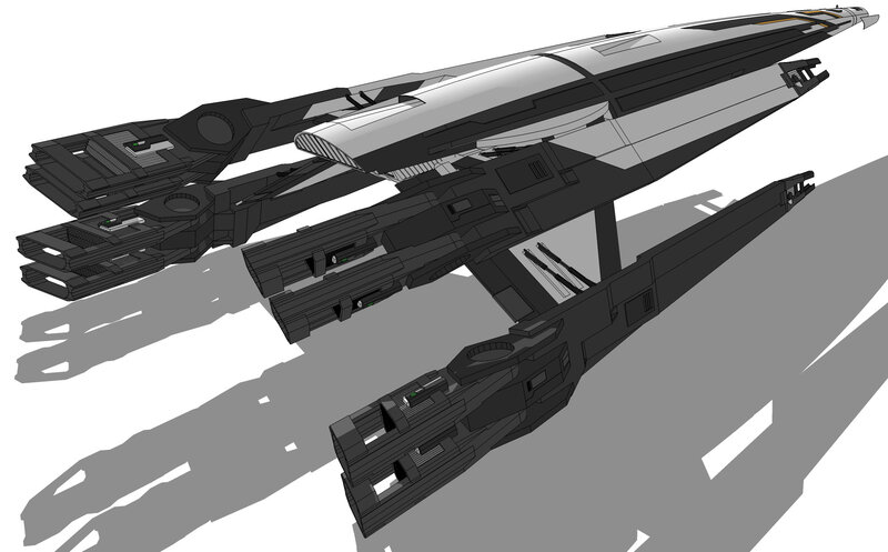 futuristic spaceship design