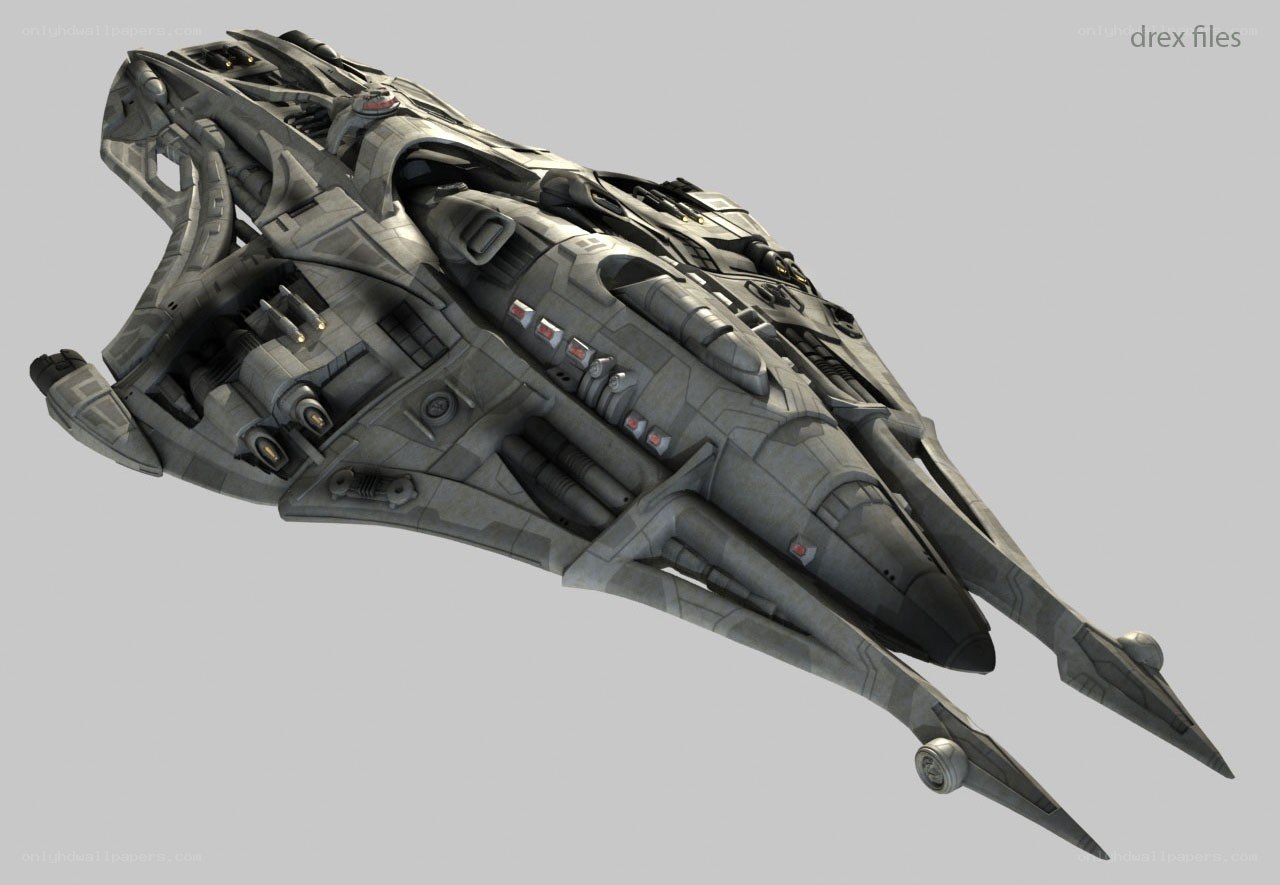 futuristic spaceship design