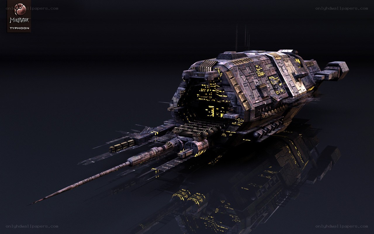 futuristic spaceship design