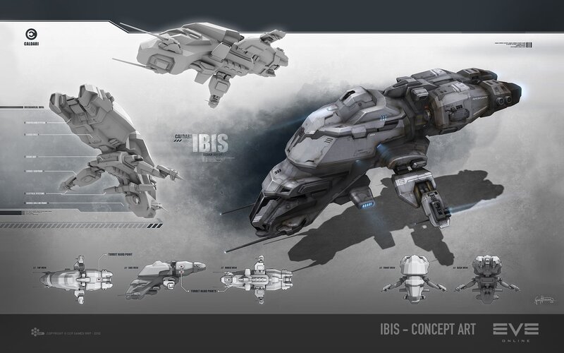 Futuristic Spaceship — Gray, Dramatic, Digital Art, Concept Art, Technical Drawing