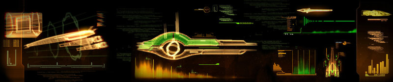 Futuristic Spaceship Interface