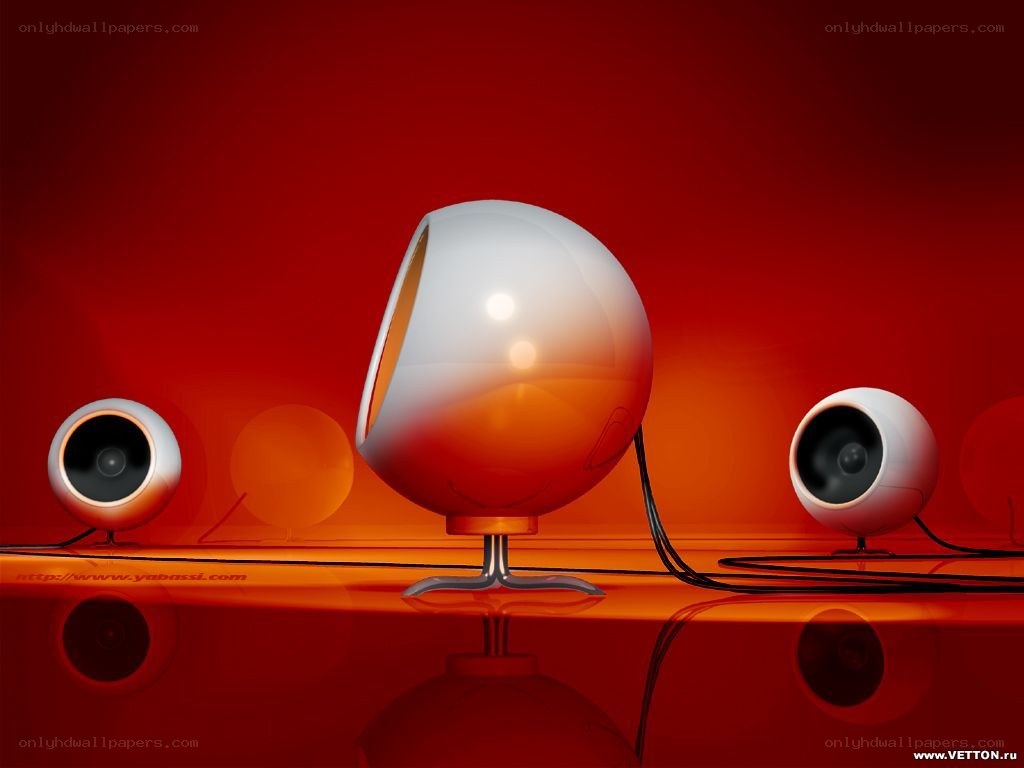 Futuristic speaker design
